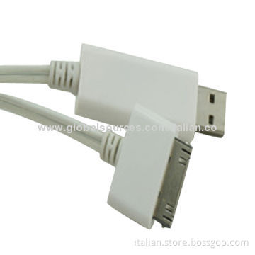 Hot sale light charger cables for Apple iPhone 4 USB cable